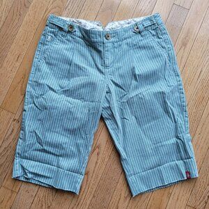 EDC by Esprit Long striped shorts 90s Y2K Cotton NWT